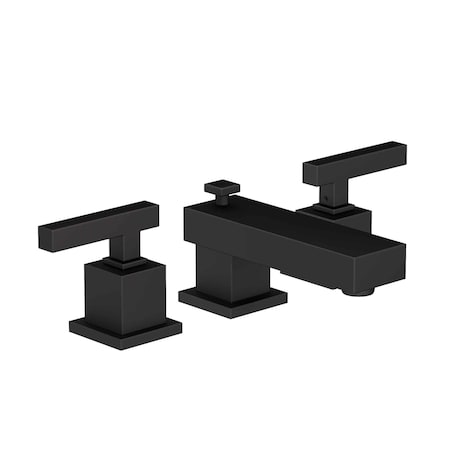 Newport Brass Widespread Lavatory Faucet in Flat Black 2020/56